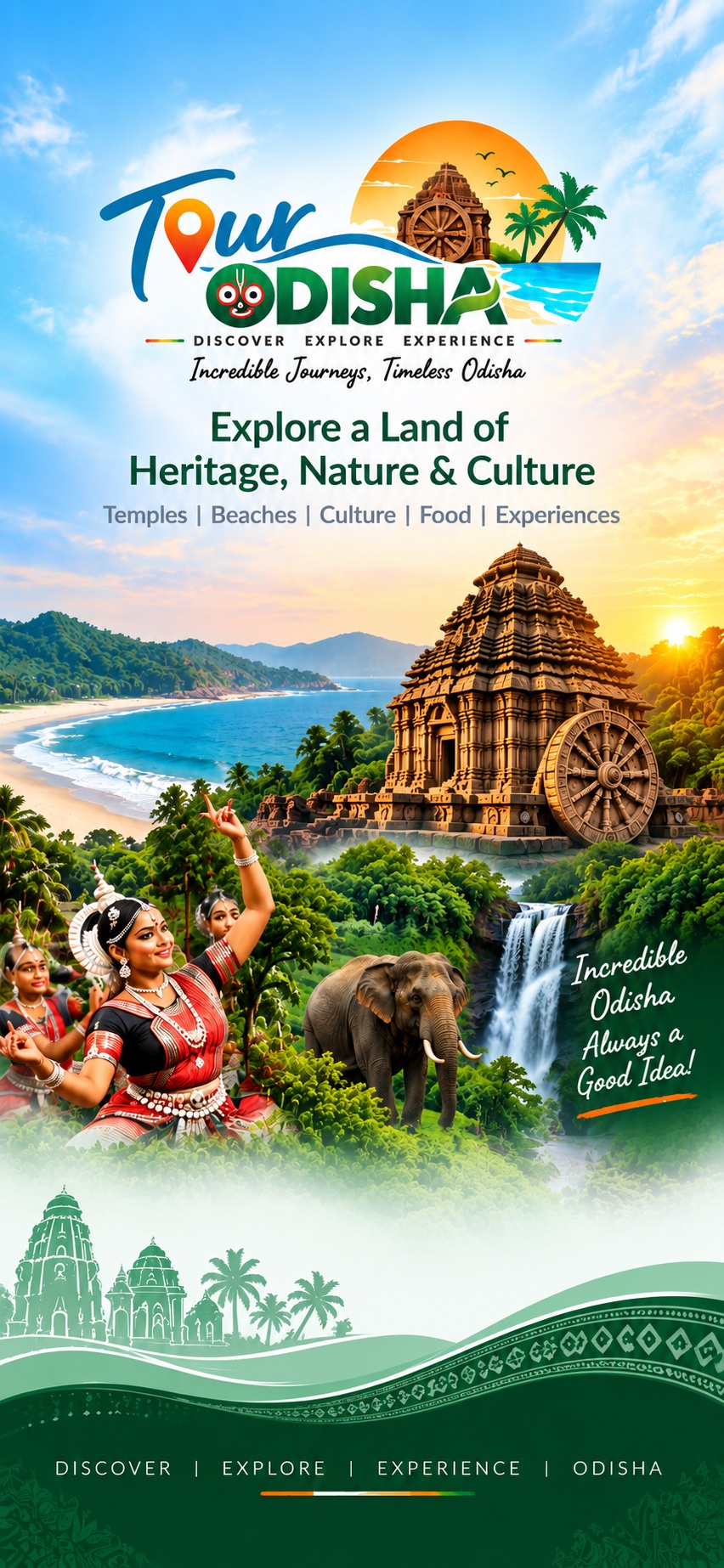 TOUR ODISHA — Explore a land of heritage, nature and culture